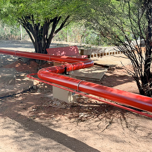 obra combate incêndio e3corp