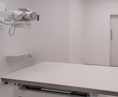 reforma sala raio x feita pela e3corp