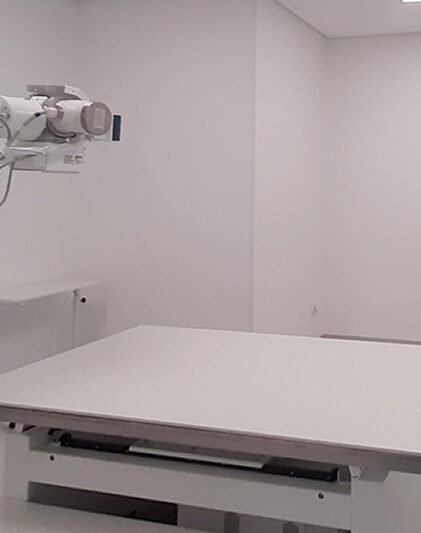 reforma sala raio x feita pela e3corp