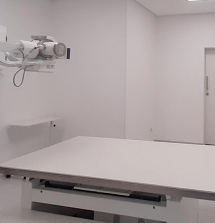 reforma sala raio x feita pela e3corp