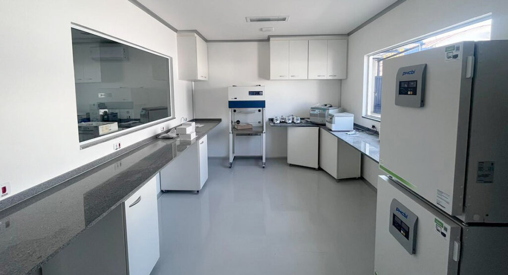 sala-limpa-laboratório feito pela E3corp