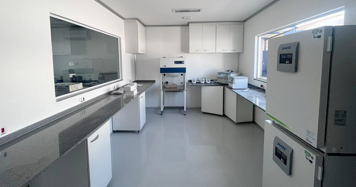 sala-limpa-laboratório feito pela E3corp