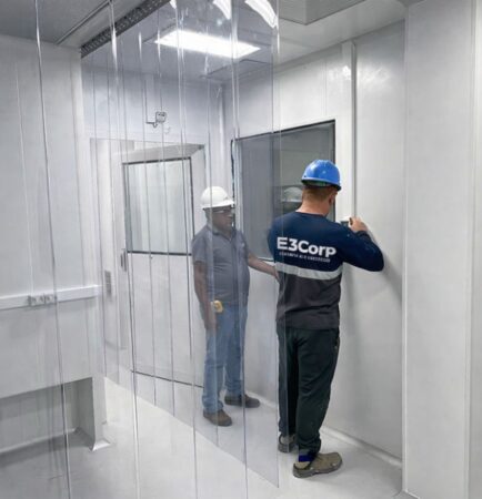 sala-limpa-laboratório feito pela E3corp