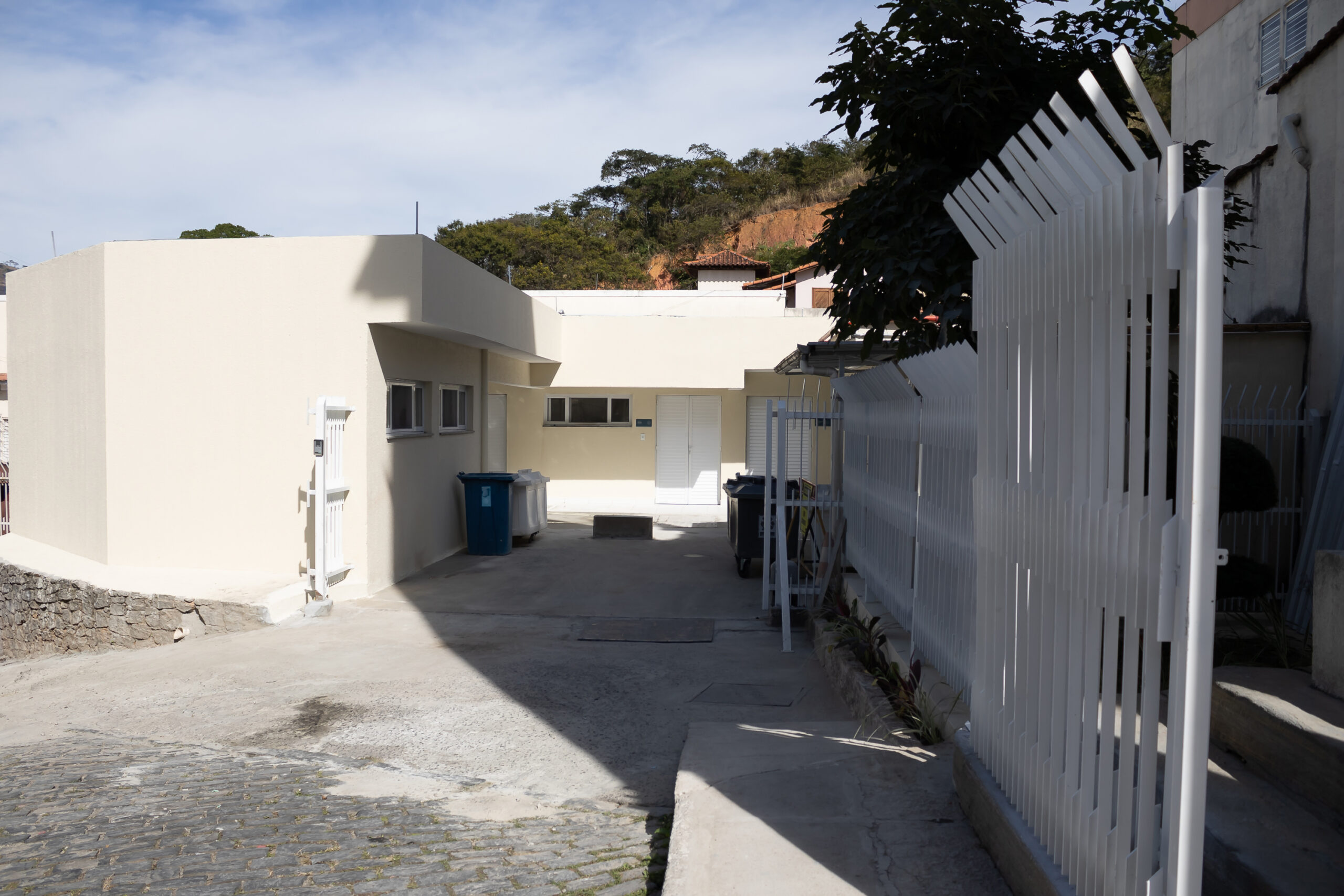 abrigo de resíduos hospitalares E3Corp Construtora