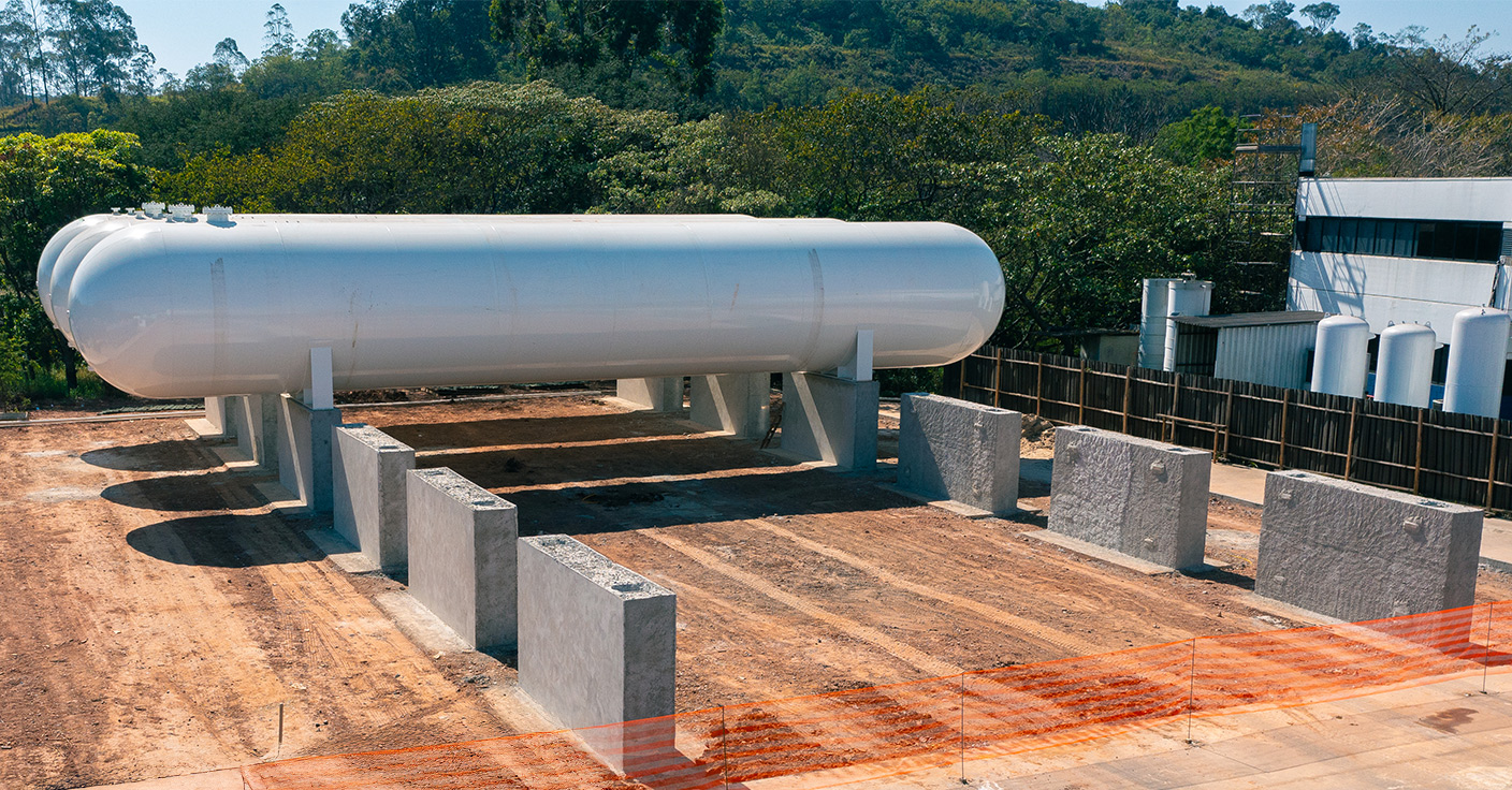 ampliação de tancagem