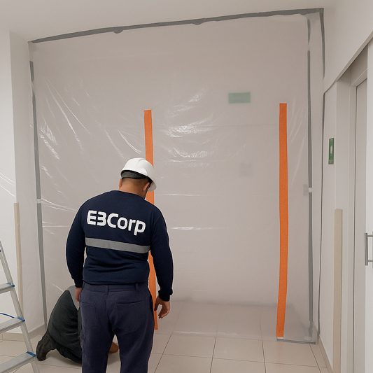 reforma sala raio x feita pela e3corp